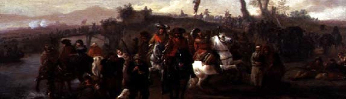 Philips Wouwerman - An army on the march