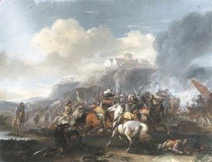 A cavalry skirmish 2